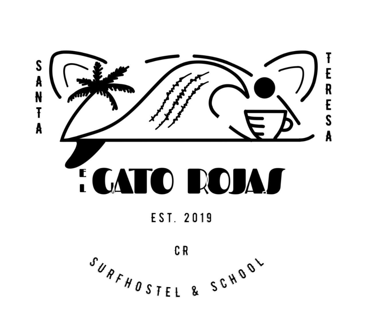 El Gato Rojas Surf Hostel Playa Santa Teresa (Puntarenas) Exterior foto